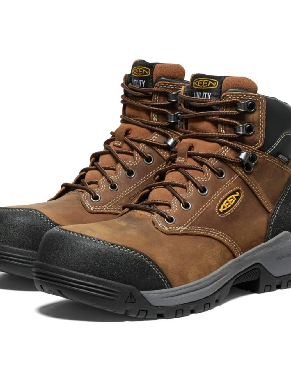KEEN Men's Evanston 6" Insulated Waterproof Boot (Carbon Toe) - Picture 10 of 12